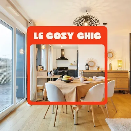 Le Cosy Chic, 6 Pers Centre Avec Parking * Nantes